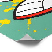 Marvin met Pistool Poster (Hoek)