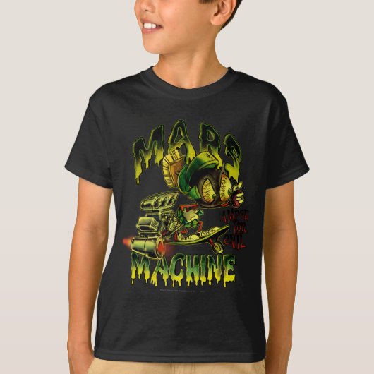 MARVIN THE MARTIAN™ Amped for Evil T-shirt (Voorkant)