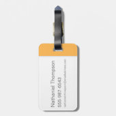 MARVIN THE MARTIAN™ Annoyed Bagagelabel (Achterkant verticaal)