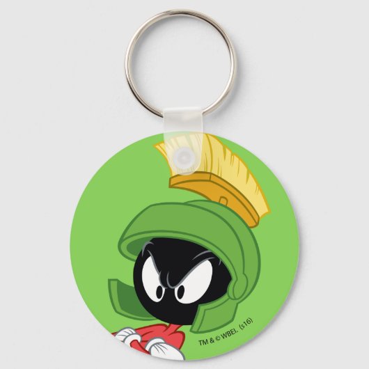 MARVIN THE MARTIAN™ | Armen Gekruist Sleutelhanger (Voorkant)