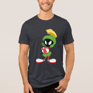 MARVIN THE MARTIAN™ Armen gekruist Tri-Blend Shirt