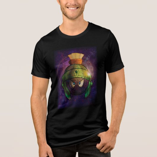 MARVIN THE MARTIAN™ Battle Hardened Tri-Blend Shirt (Voorkant)