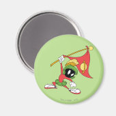MARVIN THE MARTIAN™ Claousful Planet Magneet (Voorkant / Achterkant)