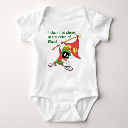 MARVIN THE MARTIAN™ Claousful Planet Romper (Voorkant)