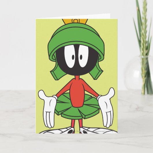 MARVIN THE MARTIAN™ Confused Kaart (Voorkant)