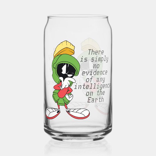 MARVIN THE MARTIAN™ DENK BLIKVORM GLAS (Voorkant)