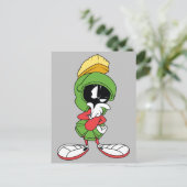 MARVIN THE MARTIAN™ DENK BRIEFKAART (Staand voorkant)