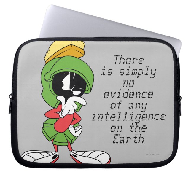 MARVIN THE MARTIAN™ DENK LAPTOP SLEEVE (Voorkant)