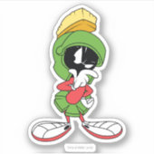 MARVIN THE MARTIAN™ DENK STICKER (Voorkant)
