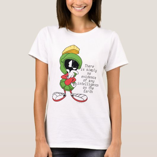MARVIN THE MARTIAN™ DENK T-SHIRT (Voorkant)