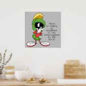 MARVIN THE MARTIAN™ Denkend Poster (Keuken)