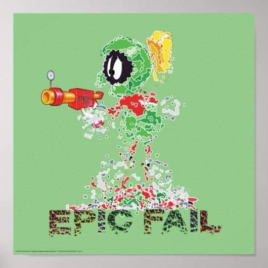 MARVIN THE MARTIAN™ Epic Fail Poster (Voorkant)