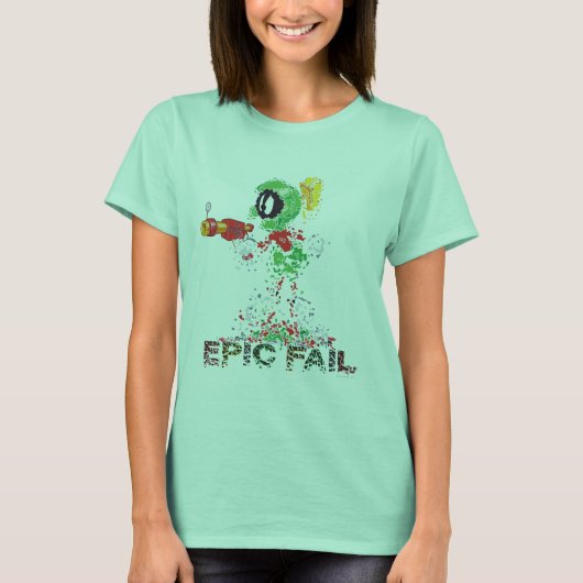 MARVIN THE MARTIAN™ Epic Fail T-shirt (Voorkant)