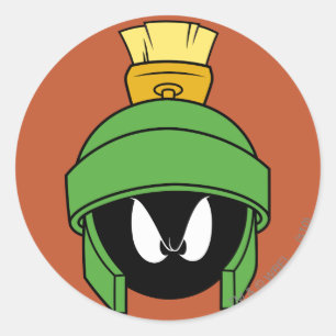 MARVIN THE MARTIAN™ gek Ronde Sticker