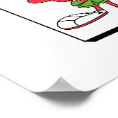 MARVIN THE MARTIAN™ Glitch Poster (Hoek)