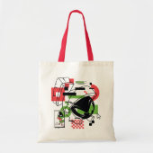MARVIN THE MARTIAN™ Glitch Tote Bag (Voorkant)
