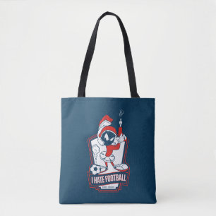 MARVIN THE MARTIAN™ "Ik haat voetbal" Grafisch Draagtas