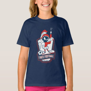 MARVIN THE MARTIAN™ "Ik haat voetbal" Grafisch T-shirt