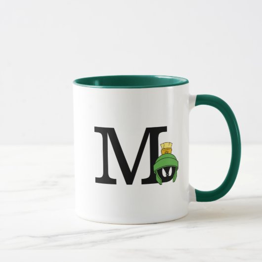 MARVIN THE MARTIAN™ Mad Monogram Mok (Rechts)