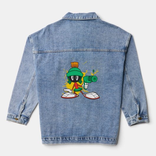 MARVIN THE MARTIAN™ met een laser Denim Jacket (Achterkant)