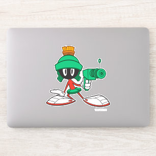 MARVIN THE MARTIAN™ met een laser Sticker
