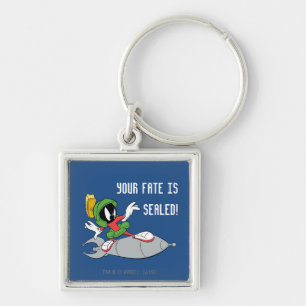 MARVIN THE MARTIAN™ op raket Sleutelhanger
