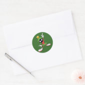 MARVIN THE MARTIAN™ Proclamation Ronde Sticker (Envelop)