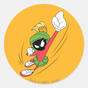 MARVIN THE MARTIAN™ Punch Ronde Sticker