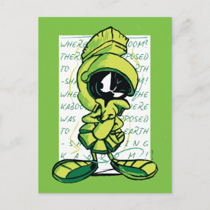 MARVIN THE MARTIAN™ Quote Sketch Briefkaart