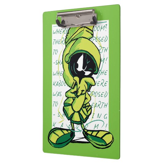 MARVIN THE MARTIAN™ Quote Sketch Klembord (Links)