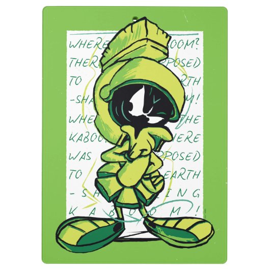 MARVIN THE MARTIAN™ Quote Sketch Klembord (Achterkant)