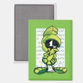 MARVIN THE MARTIAN™ Quote Sketch Magneet (Voorkant / Achterkant)