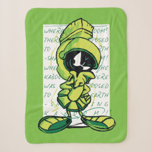 MARVIN THE MARTIAN™ Quote Sketch Sherpa Deken