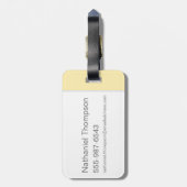 MARVIN THE MARTIAN™ Shrug Bagagelabel (Achterkant verticaal)