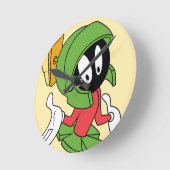 MARVIN THE MARTIAN™ Shrug Ronde Klok (Hoek)