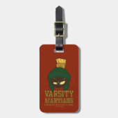 MARVIN THE MARTIAN™ Varsity Collegiate Graphic Bagagelabel (Voorkant verticaal)