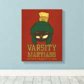MARVIN THE MARTIAN™ Varsity Collegiate Graphic Canvas Afdruk (Insitu (Houten vloer))