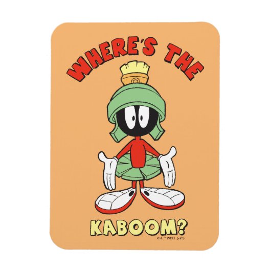 MARVIN THE MARTIAN™ Waar is de Kaboom? Magneet (Verticaal)