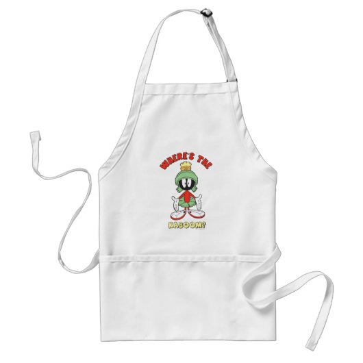 MARVIN THE MARTIAN™ Waar is de Kaboom? Standaard Schort (Voorkant)
