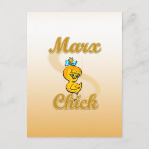 Marx Chick Briefkaart