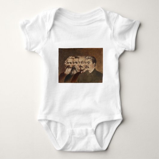 Marx, Engels, Lenin en Stalin Romper (Voorkant)