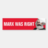 Marx had gelijk bumpersticker (Voorkant)