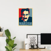 Marxisme : Poster parodique d'Obama (Bureau à domicile)
