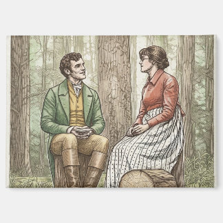 Mary and Tom in "The Other Bennet Sister" Magneet
