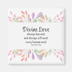 Mary Baker Eddy Divine Love Inspirating Quote Magneet