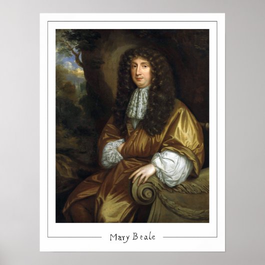 Mary Beale Zedign Art Poster #37 (Voorkant)