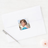 Mary Bennet  Vierkante Sticker (Envelop)