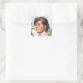Mary Bennet  Vierkante Sticker (Tas)