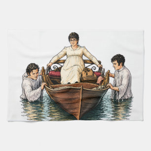 Mary Bennet's ultieme bootreis  Theedoek