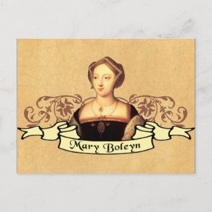 Mary Boleyn Briefkaart